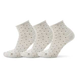 Women's Everyday Classic Dot Ankle Socks 3-Pack
