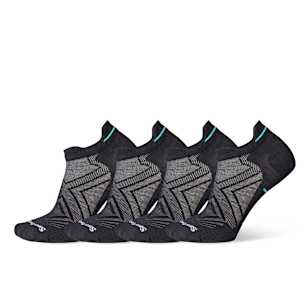 Women's Run Low Ankle Socks 4-Pack