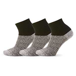 Everyday Cable Ankle Socks 3-Pack