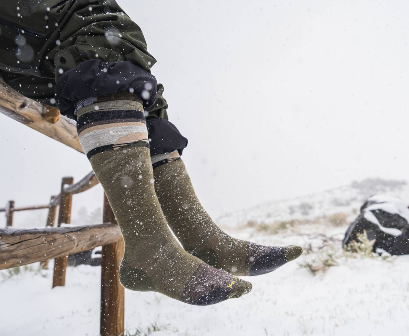 Chaussettes De Randonnée Smartwool Homme - Taille L, Beige, Laine Mérinos, Coussin Moyen