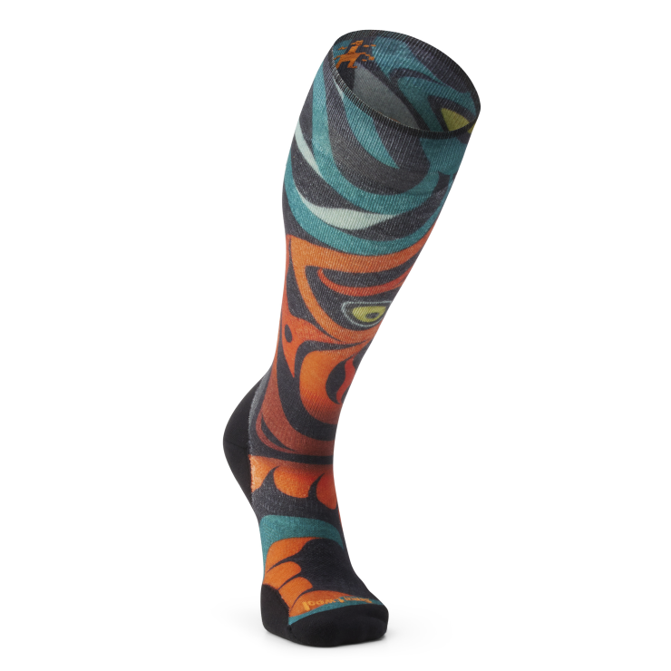 Chaussette de ski sous genou Trickster coussin cible