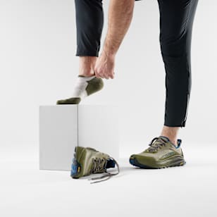 Socquette basse de course - Ash-Winter Moss