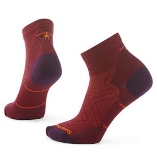 Women's Run Ankle Socks - Tibetan Red