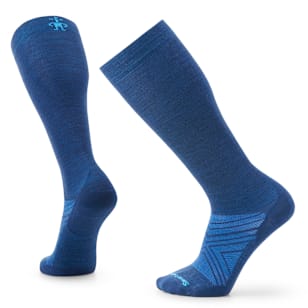 Chaussette sous-genou Ski coussin zéro - Bleu Des Alpes
