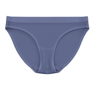 Culotte bikini Merino de tous les jours en boîte pour femmes - Bleu nuit tombante