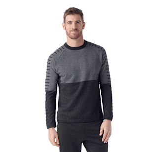 Men's Intraknit™ Merino Fleece Crew - Black