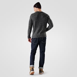 Men's Heavy Crew Sweater - Charcoal Heather