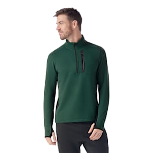 Men's Active Fleece 1/2 Zip - Evergreen