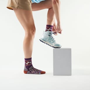 Chaussettes de randonnée techniques tige haute avec laine