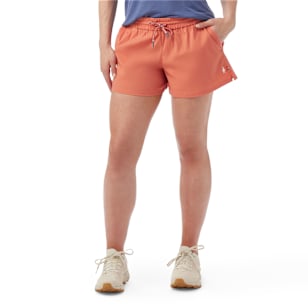 Short de randonnée 10 cm (4 po) Merino pour femmes - Terracotta