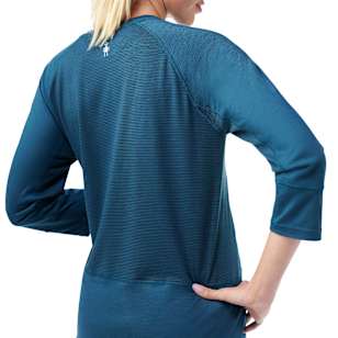 Women's Mountain Bike 3/4 Sleeve Jersey - Twilight Blue