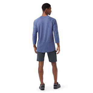 Men's Mountain Bike 3/4 Sleeve Jersey - Nightfall Blue