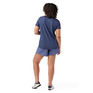 Women's Active Mesh Short Sleeve - Nightfall Blue-Deep Navy