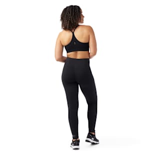 Soutien-gorge léger en mélange de laine mérinos pour femmes - Noir
