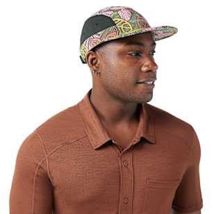 Smartwool 5 Panel Hat - Fern Green Aloha Forest