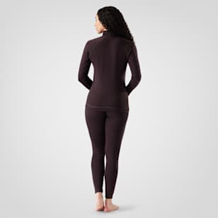 Women's Classic Thermal Merino Base Layer 1/4 Zip Boxed - Mink Heather