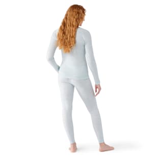 Women's Classic Thermal Merino Base Layer Crew Boxed - Winter Sky Heather
