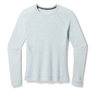 Women's Classic Thermal Merino Base Layer Crew Boxed - Winter Sky Heather