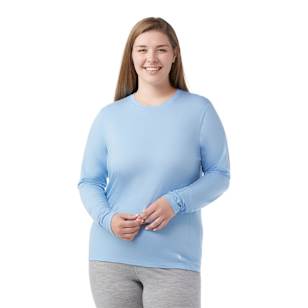 Women's Classic All-Season Merino Base Layer Crew Plus Boxed - Serene Blue