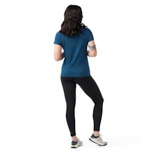 Women's Merino Short Sleeve Tee - Twilight Blue