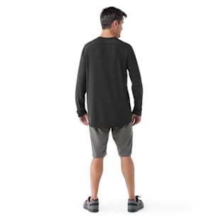 Men's Mountain Bike Long Sleeve Jersey - Black-Black