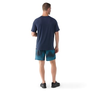 Men's Active Ultralite Graphic Short Sleeve Tee - Deep Navy-Twilight Blue