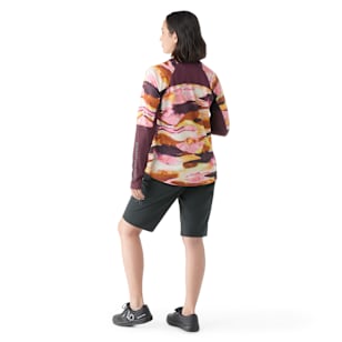 Women's Mountain Bike Long Sleeve Jersey - Eggplant