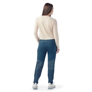 Pantalon technique Intraknit Merino pour femmes - Bleu Crépuscule