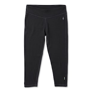 Women's Classic Thermal Merino Base Layer 3/4 Bottom Boxed - Black
