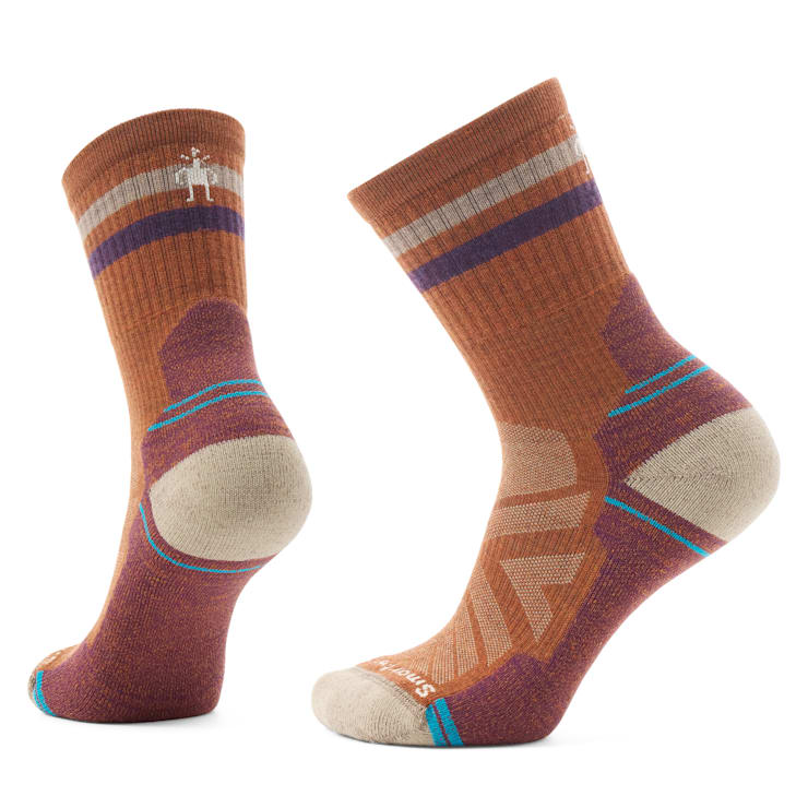 Smartwool striped hike medium crew sock outlet