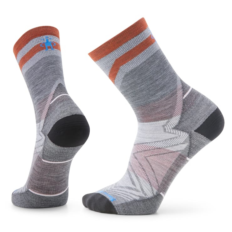 Mid crew running socks top