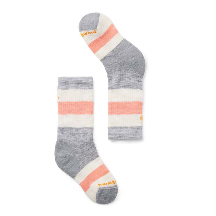 Kids Hike Striped Crew Socks Smartwool CA