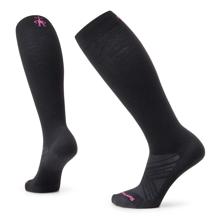 Smartwool Women s Ski Zero Cushion Extra Stretch OTC Socks 2025 Black XL