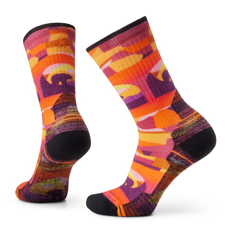 Women s Hike Bear Country Print Crew Socks Smartwool CA