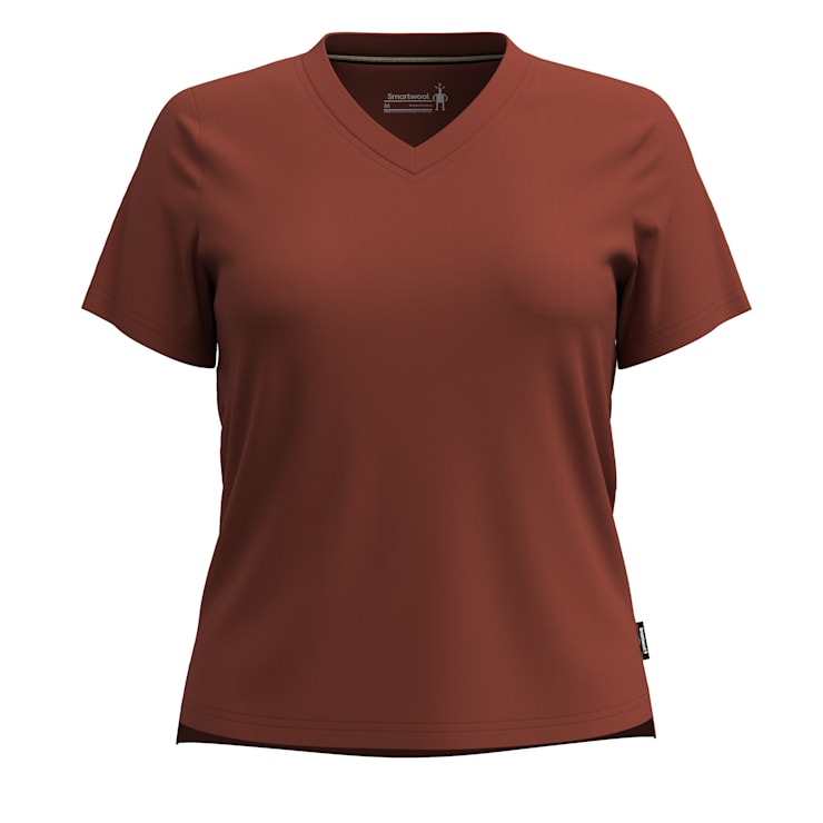 Women s Perfect V Neck Short Sleeve Tee Smartwool US