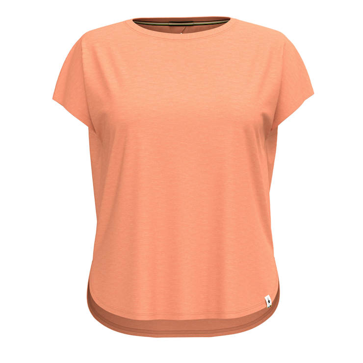 (取寄) スマートウール レディース ショート スリーブ スイング トップ Smartwool women Short Sleeve Swing Top Black Women's Short Sleeve Swing Top col. Blue | Smartwool®