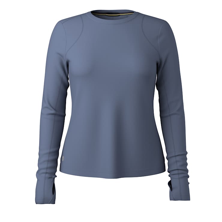 (取寄) スマートウール レディース アクティブ ロング スリーブ Smartwool women Active Long Sleeve Nightfall Blue Women's Active Long Sleeve - Smartwool CA