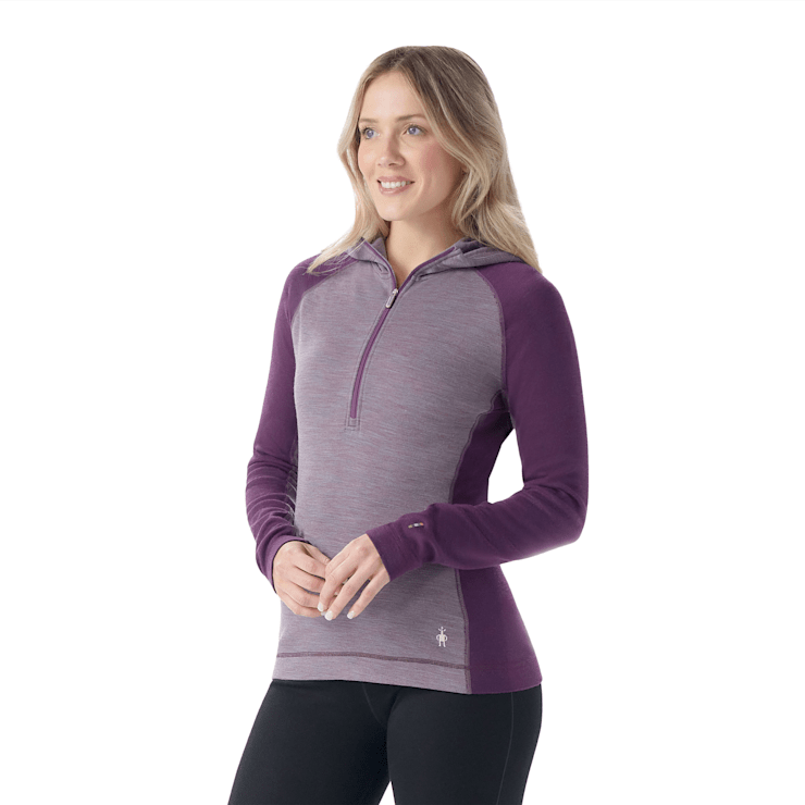 Hooded merino wool base layer store