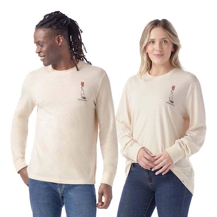 Ski Circus Graphic Long Sleeve Tee Smartwool CA