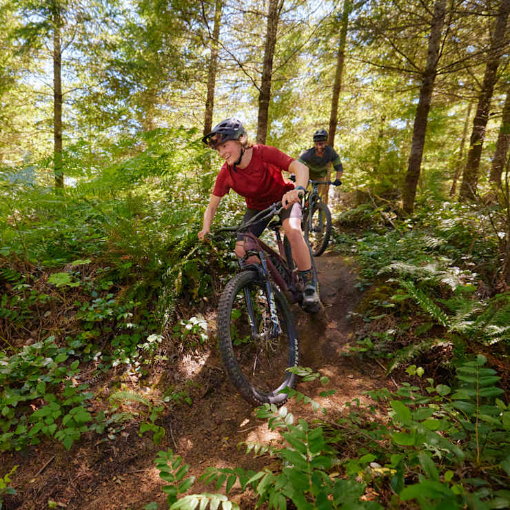 T-shirt de vélo de montagne pour femmes Smartwool CA