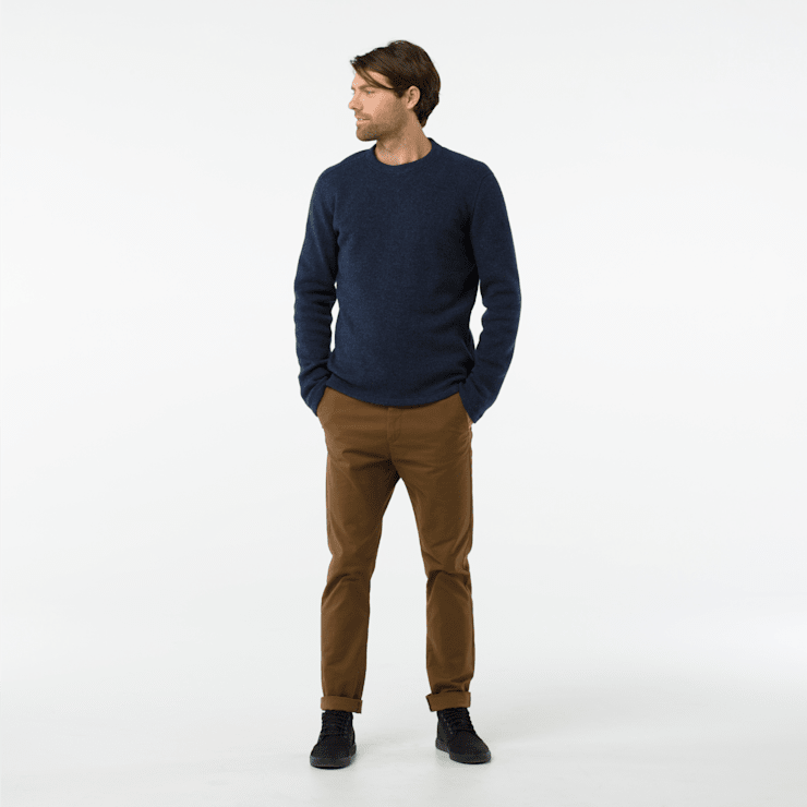 Men s Hudson Trail Fleece Crew Sweater