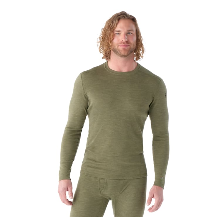 Men s Classic Thermal Merino Base Layer Crew Smartwool US