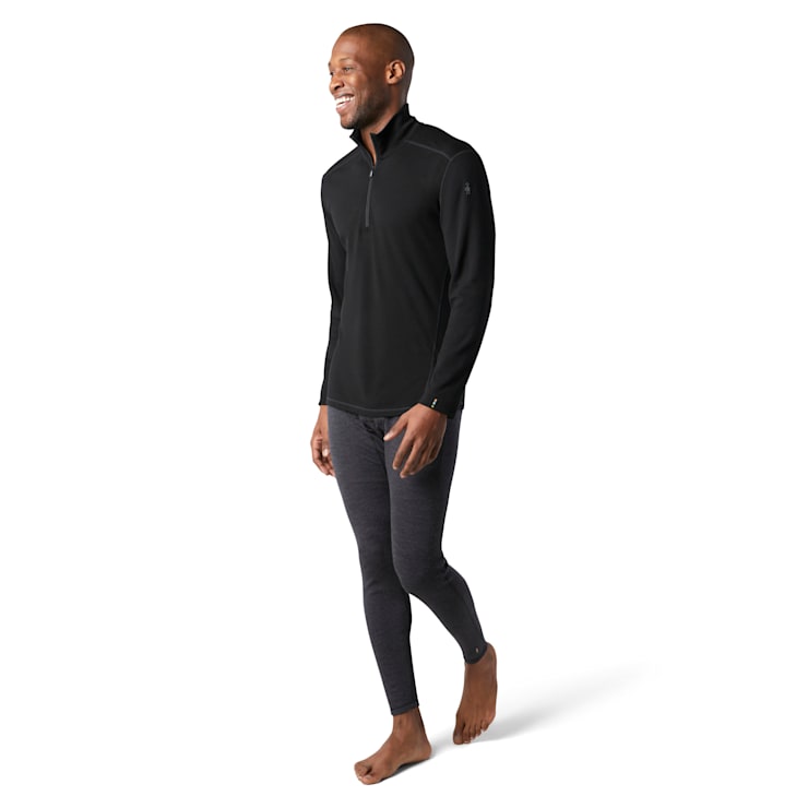 Men s Classic Thermal Merino Base Layer 1 4 Zip Smartwool US