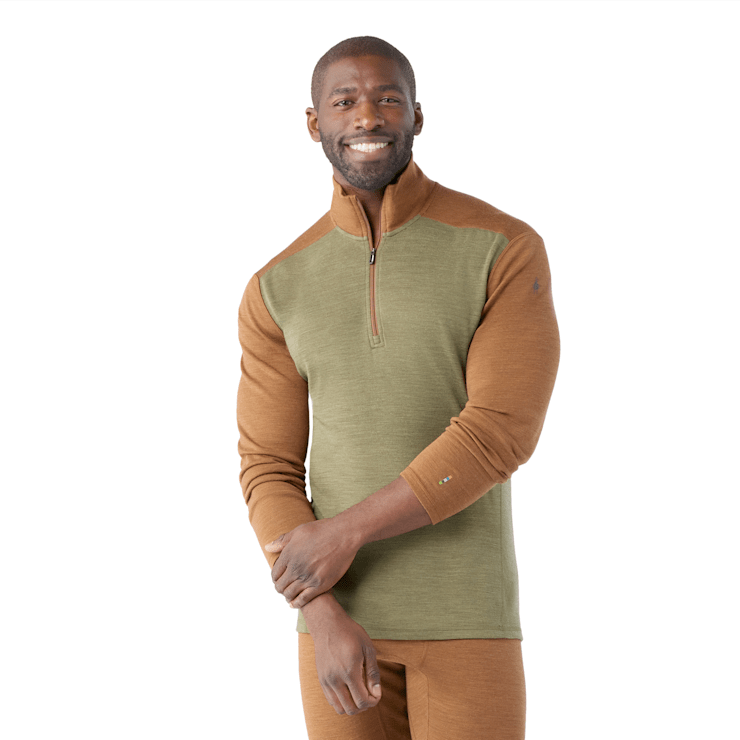Merino half zip baselayer online