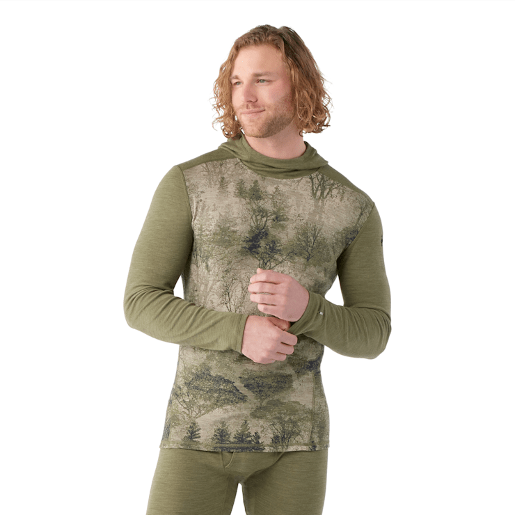 Men s Classic Thermal Merino Base Layer Hoodie