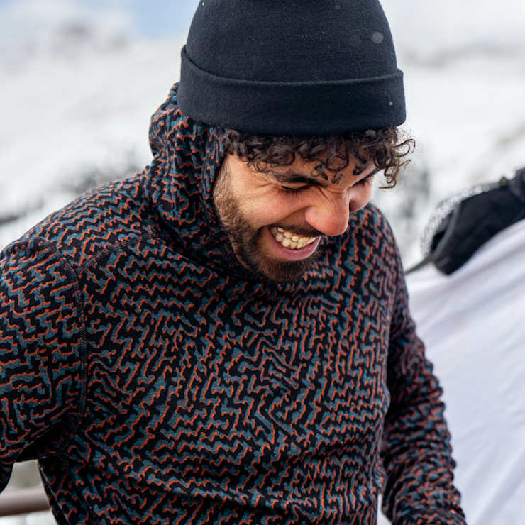 Men s Classic Thermal Merino Base Layer Hoodie Smartwool US