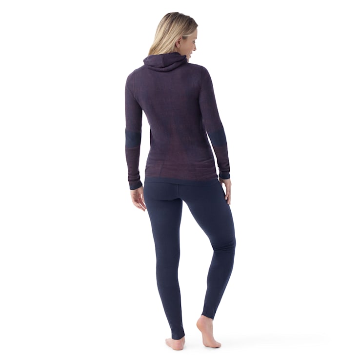 Women s Intraknit Thermal Max Merino Base Layer Pattern Hoodie