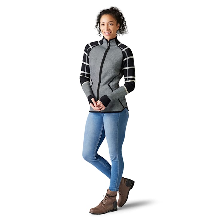 Smartwool women's dacono ski full zip sweater discount