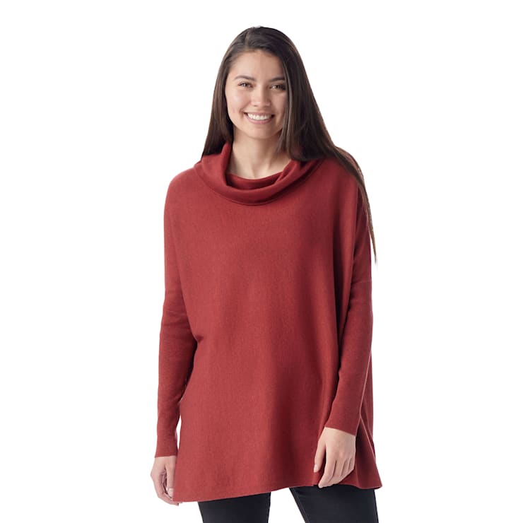 (取寄) スマートウール レディース エッジウッド ポンチョ セーター Smartwool women Edgewood Poncho Sweater Charcoal Heather Women's Edgewood Poncho Sweater - Smartwool CA