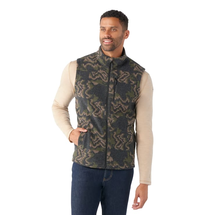Men s Hudson Trail Fleece Vest Smartwool US